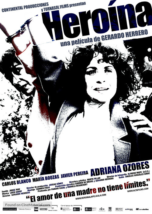 Hero&iacute;na - Spanish Movie Poster