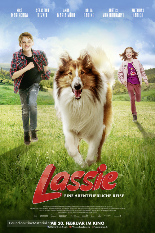 Lassie - Eine abenteuerliche Reise - Swiss Movie Poster