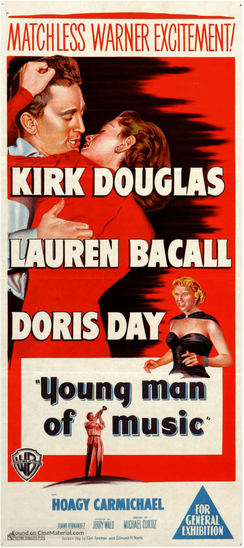 Young Man with a Horn - Australian Movie Poster