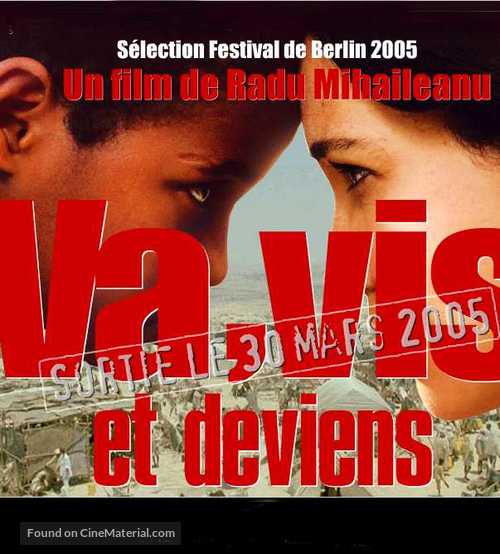 Va, vis, et deviens - French Movie Poster