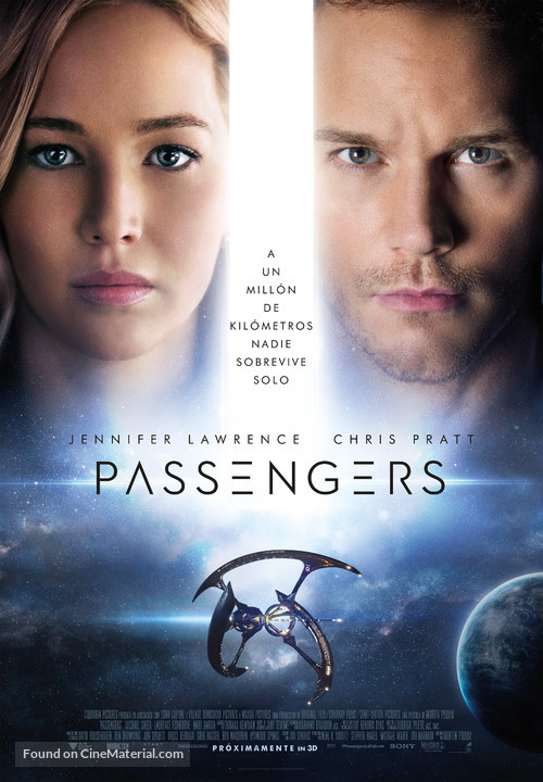 Passengers - Spanish Movie Poster