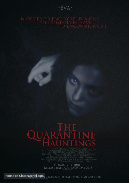 The Quarantine Hauntings - Australian Movie Poster