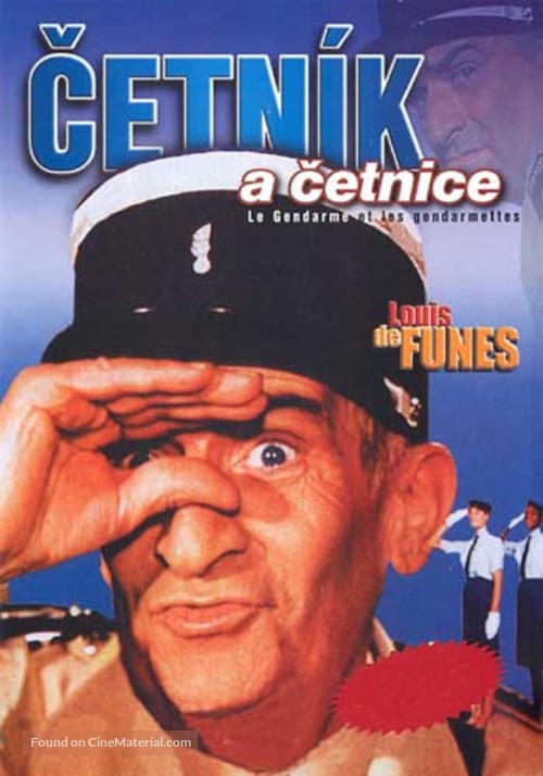 Gendarme et les gendarmettes, Le - Czech DVD movie cover