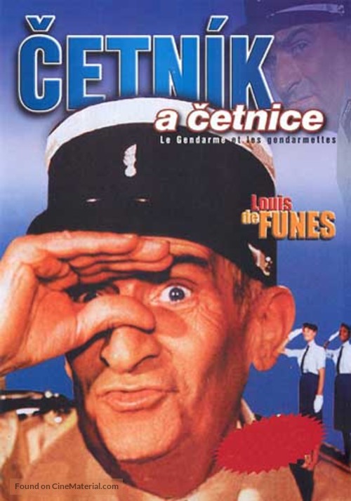 Gendarme et les gendarmettes, Le - Czech DVD movie cover