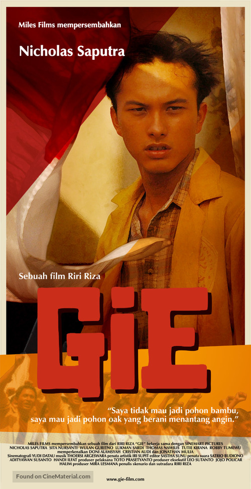 Gie - Indian Movie Poster