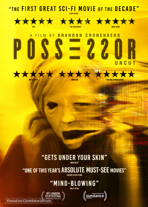 Possessor - British Video on demand movie cover