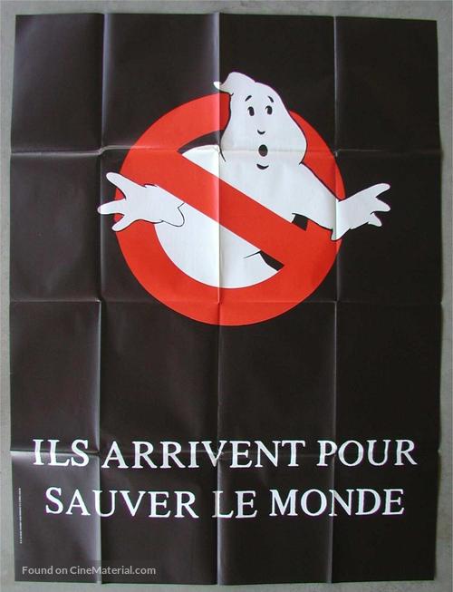 Ghostbusters - French Advance movie poster