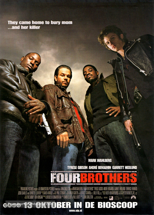 Four Brothers - Dutch Movie Poster