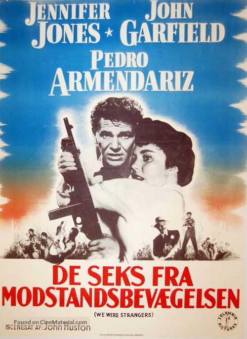 We Were Strangers - Danish Movie Poster