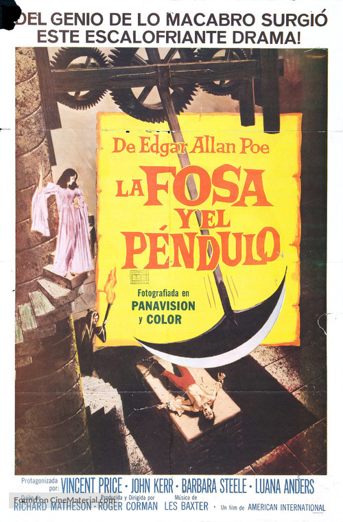 Pit and the Pendulum - Argentinian Movie Poster