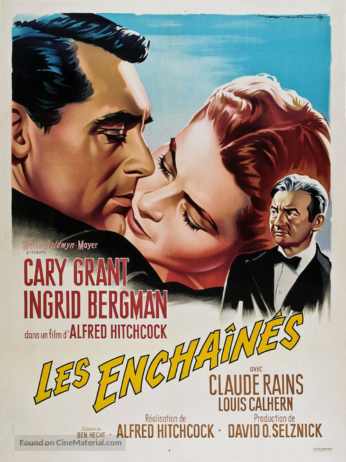 Notorious - French Movie Poster