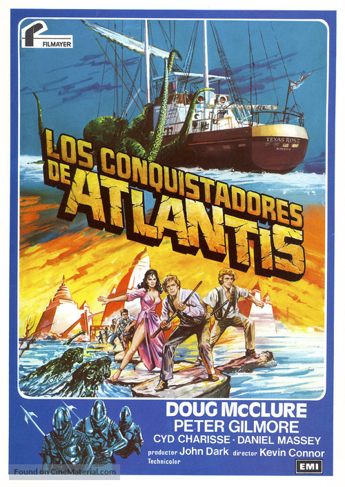 Warlords of Atlantis - Spanish Movie Poster