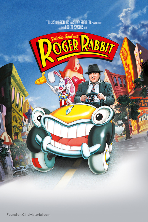 Who Framed Roger Rabbit - German Movie Cover