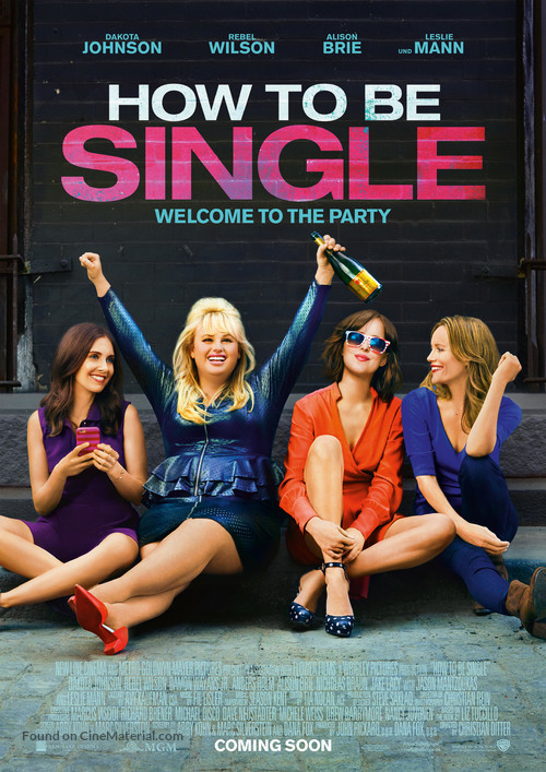 How to Be Single - German Movie Poster