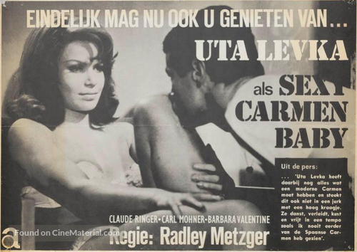 Carmen, Baby - Dutch Movie Poster