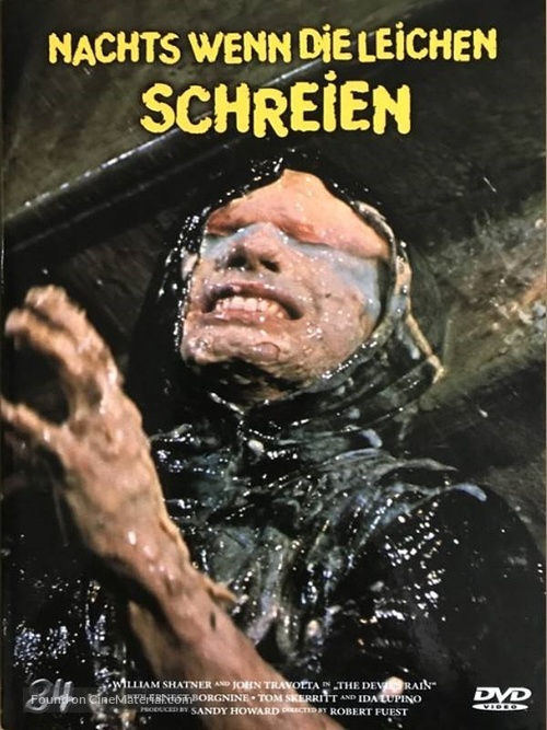 The Devil&#039;s Rain - German DVD movie cover