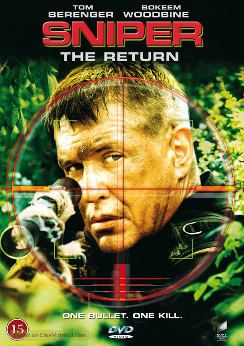 Sniper 2 - Danish DVD movie cover