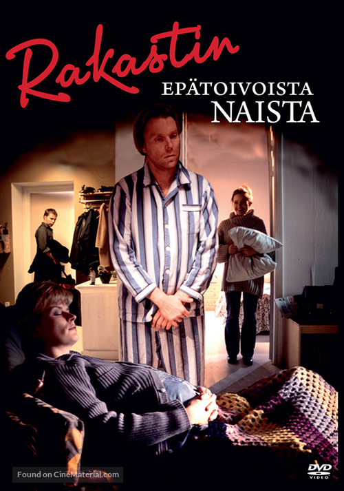 Rakastin ep&auml;toivoista naista - Finnish DVD movie cover