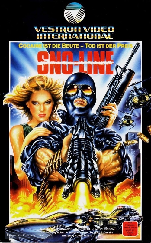 Sno-Line - German VHS movie cover