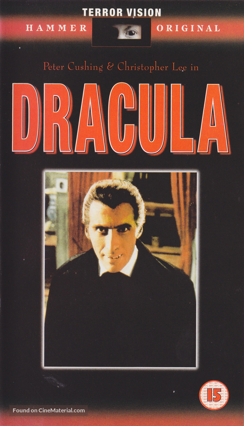 Dracula - British VHS movie cover