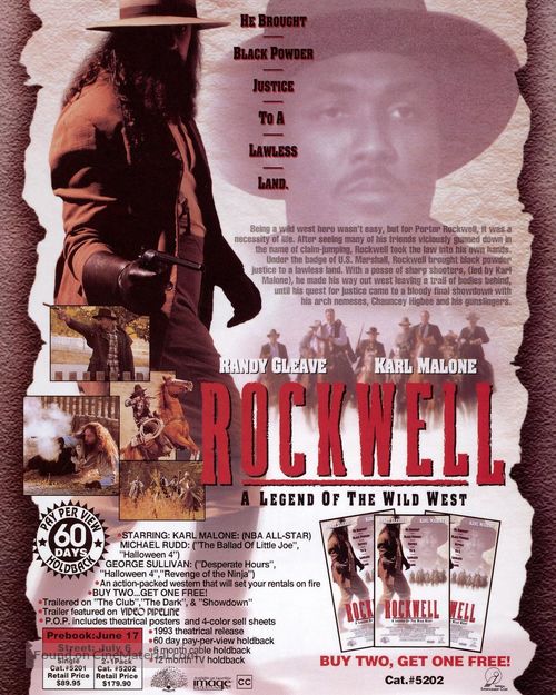 Rockwell - Video release movie poster