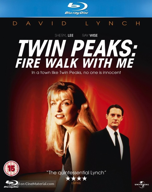Twin Peaks: Fire Walk with Me - British Blu-Ray movie cover