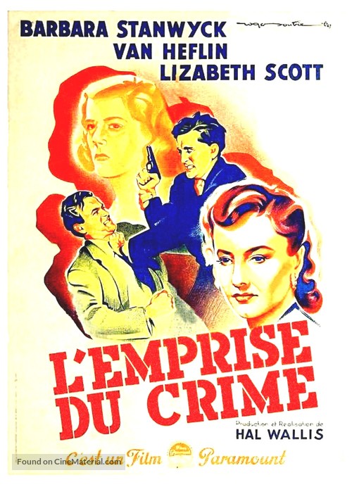 1946 Movie Poster The Strange Love Of Martha Ivers