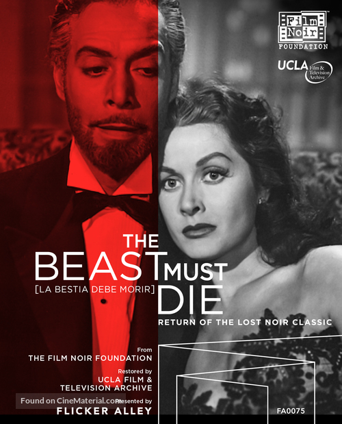 La bestia debe morir - Blu-Ray movie cover