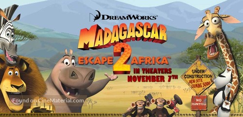 Madagascar: Escape 2 Africa - Movie Poster
