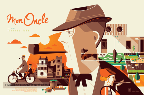 Mon oncle - Belgian Re-release movie poster