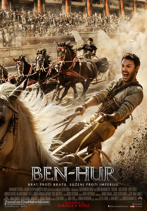 Ben-Hur - Slovenian Movie Poster