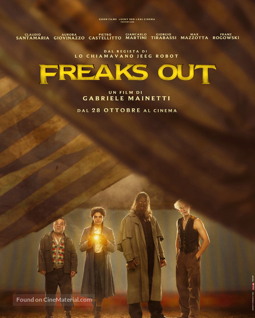 Freaks Out - Italian Movie Poster