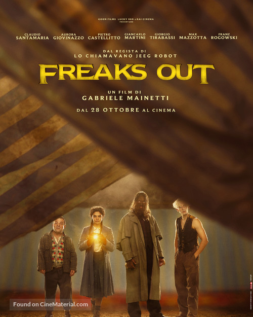Freaks Out - Italian Movie Poster