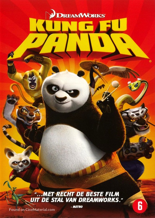 Kung Fu Panda - Dutch Movie Cover