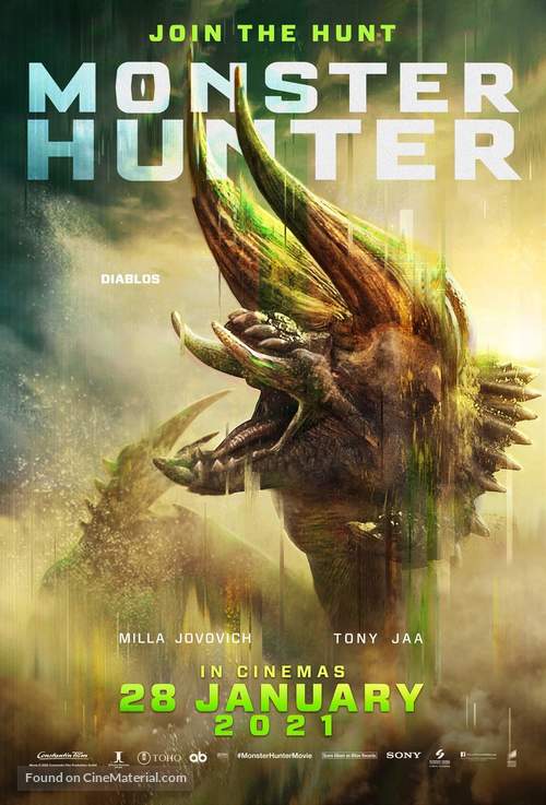 Monster Hunter - Malaysian Movie Poster