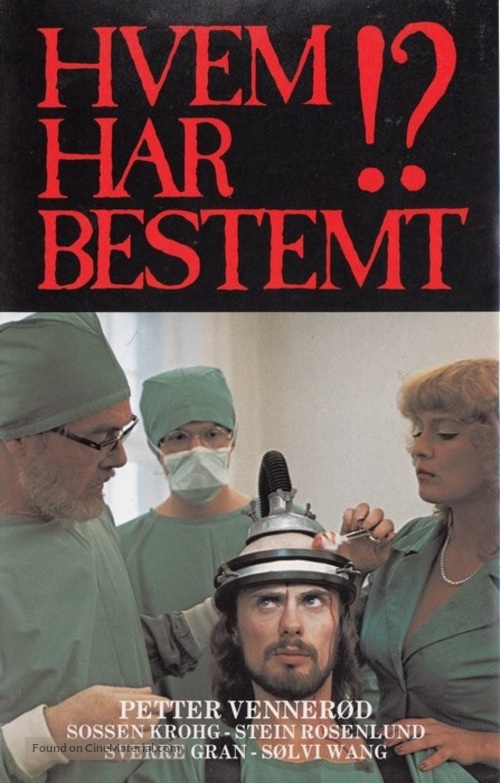 Hvem har bestemt? - Norwegian Movie Cover