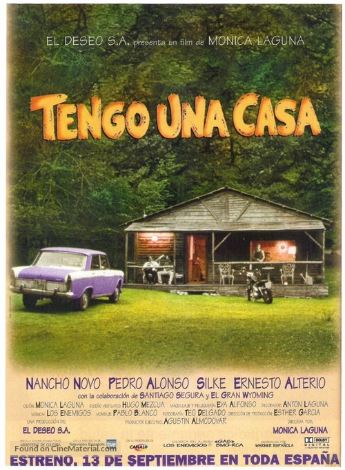 Tengo una casa - Spanish Movie Poster