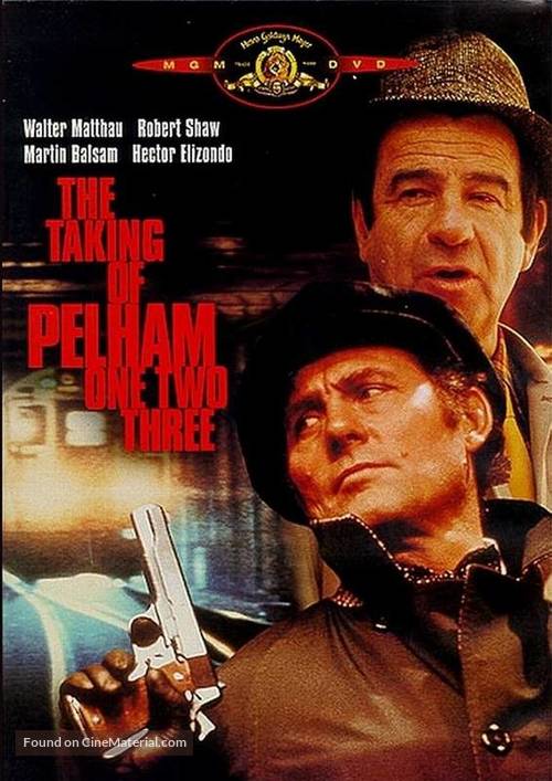 The Taking of Pelham One Two Three - DVD movie cover