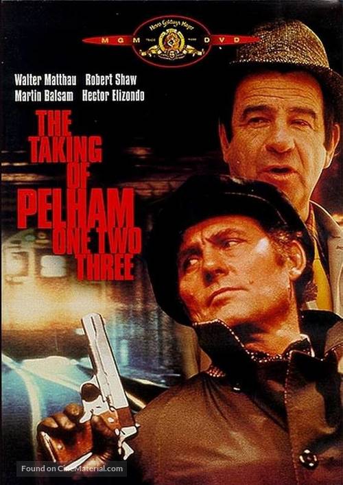 The Taking of Pelham One Two Three - DVD movie cover