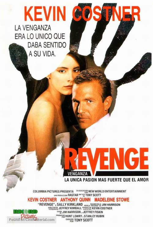 Revenge - Spanish Movie Poster