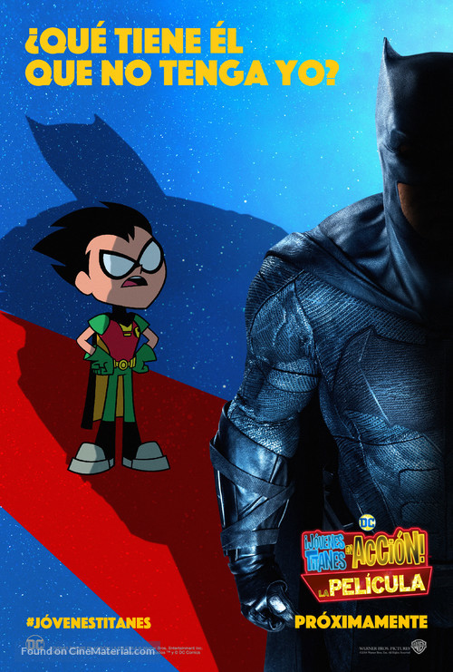 Teen Titans Go! To the Movies - Argentinian Movie Poster