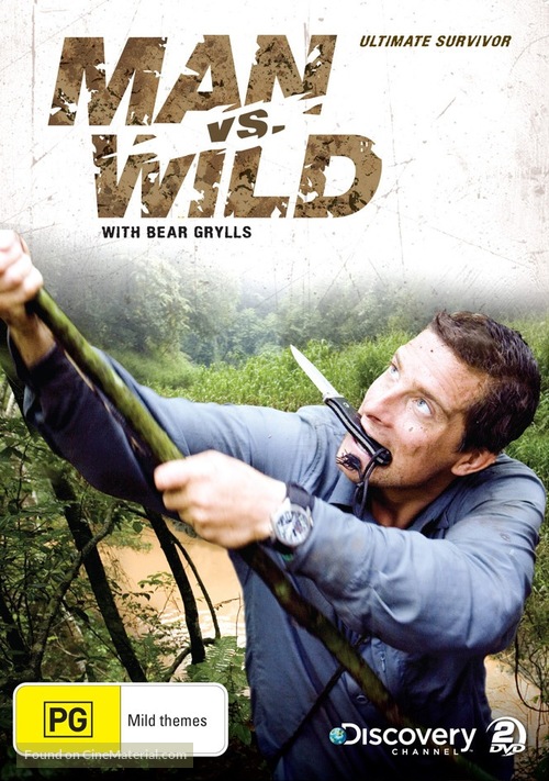 &quot;Man vs. Wild&quot; - Australian DVD movie cover