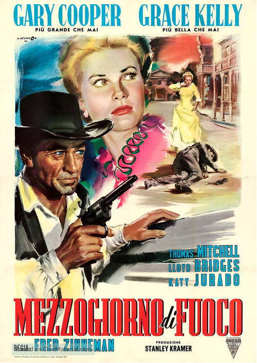 High Noon - Italian Movie Poster
