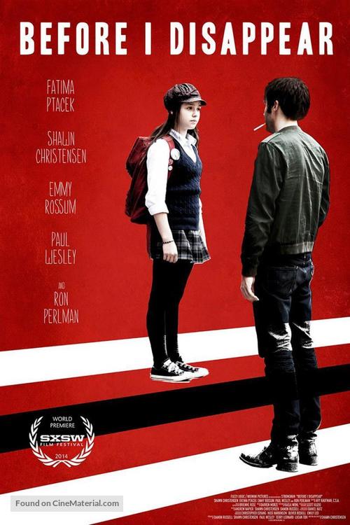 Before I Disappear - Movie Poster