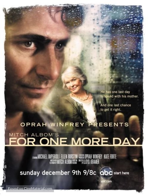 Oprah Winfrey Presents: Mitch Albom&#039;s For One More Day - Movie Poster