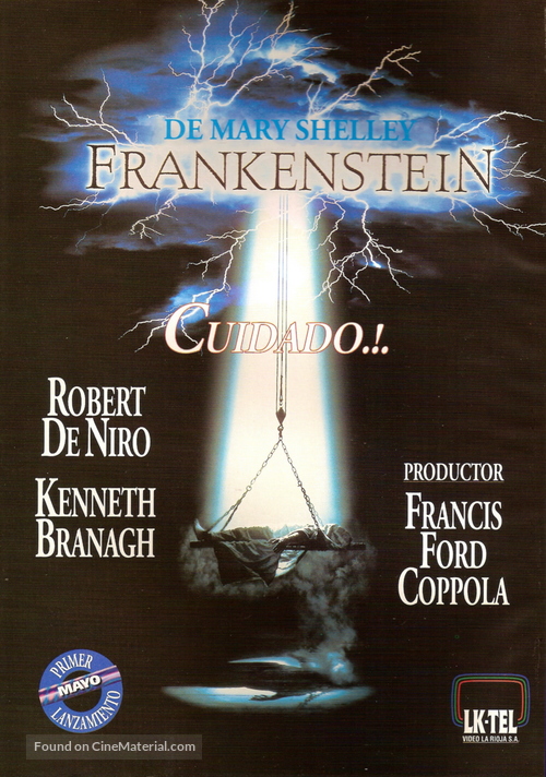 Frankenstein - Argentinian DVD movie cover