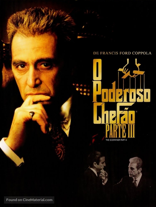 The Godfather: Part III - Brazilian DVD movie cover