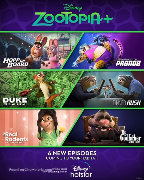 &quot;Zootopia+&quot; - Indian Movie Poster