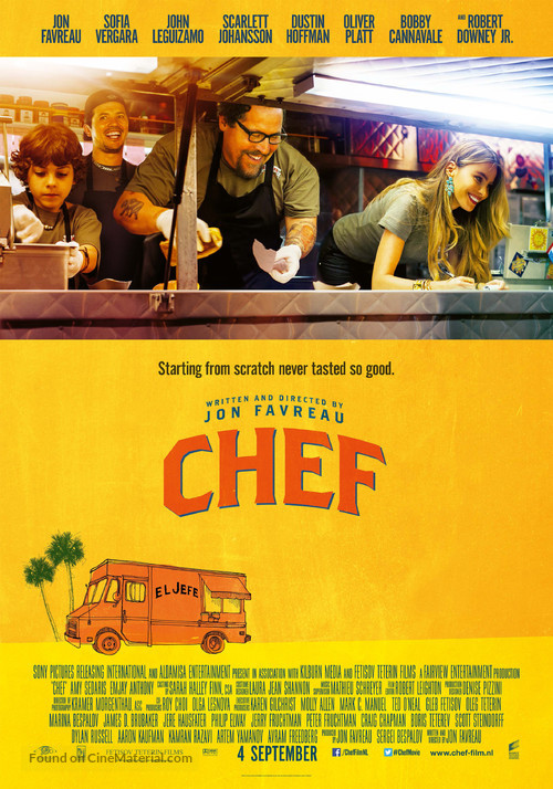 Chef - Dutch Movie Poster