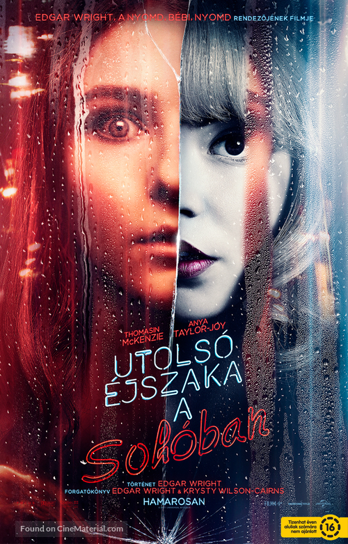 Last Night in Soho - Hungarian Movie Poster